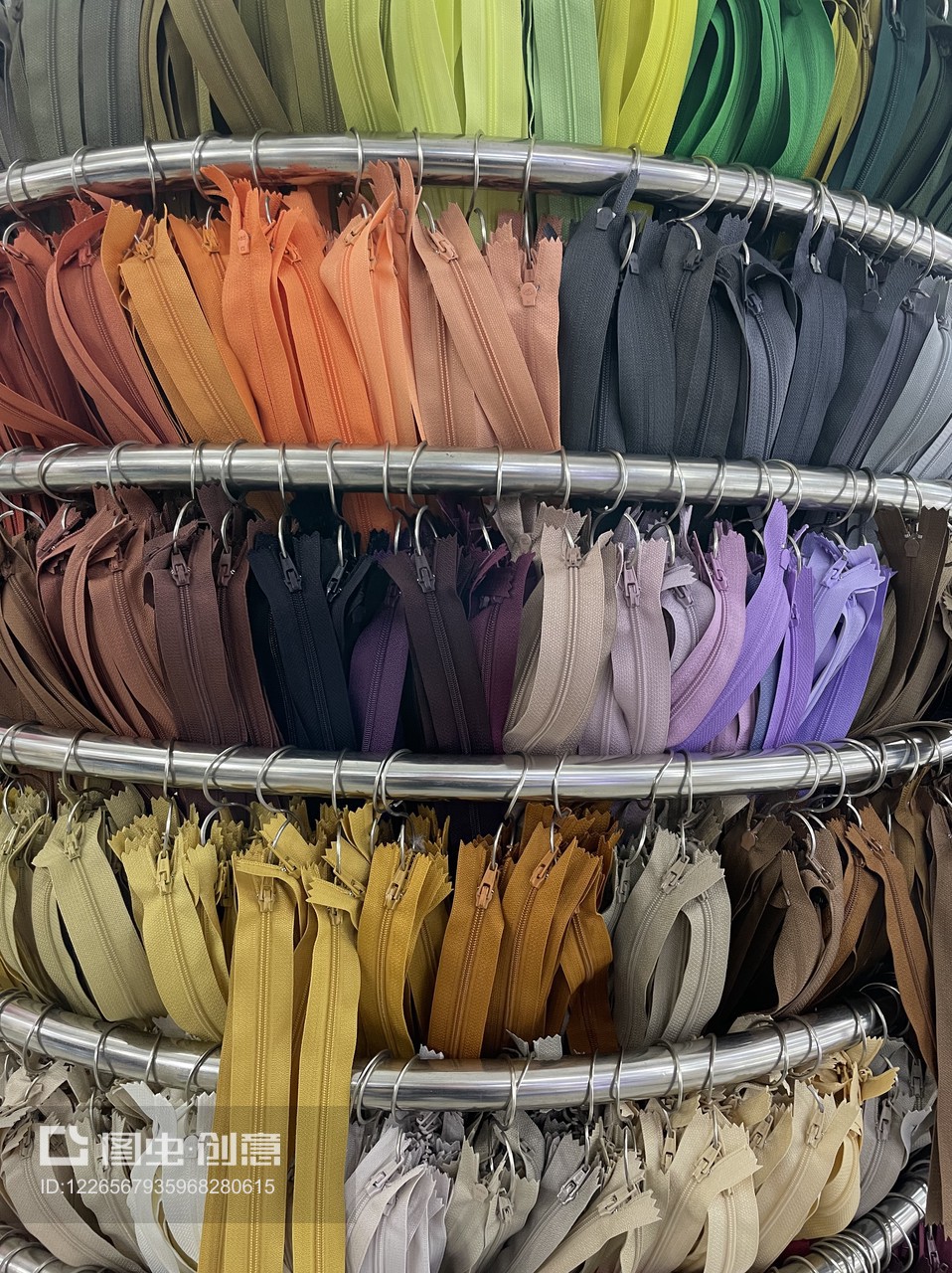 小商品批发市场拉链