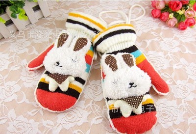 【供应针织卡通手套 韩版保暖手套】价格,厂家,批发,义乌市隆光电子商务商行-中国网库